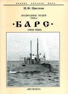 Игорь Цветков - Подводные лодки типа “Барс” (1913-1942)